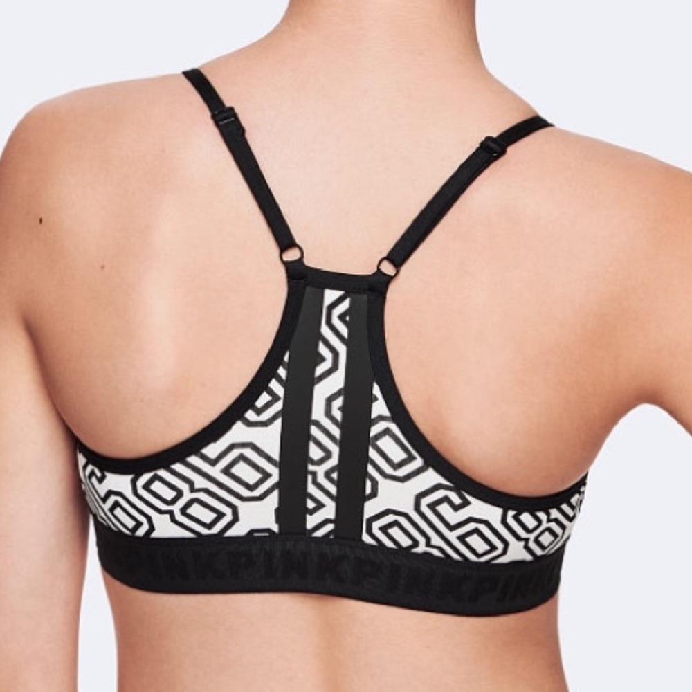 Victoria’s Secret Sports Bra Leopard & Polka Dot - Picture 2 of 4